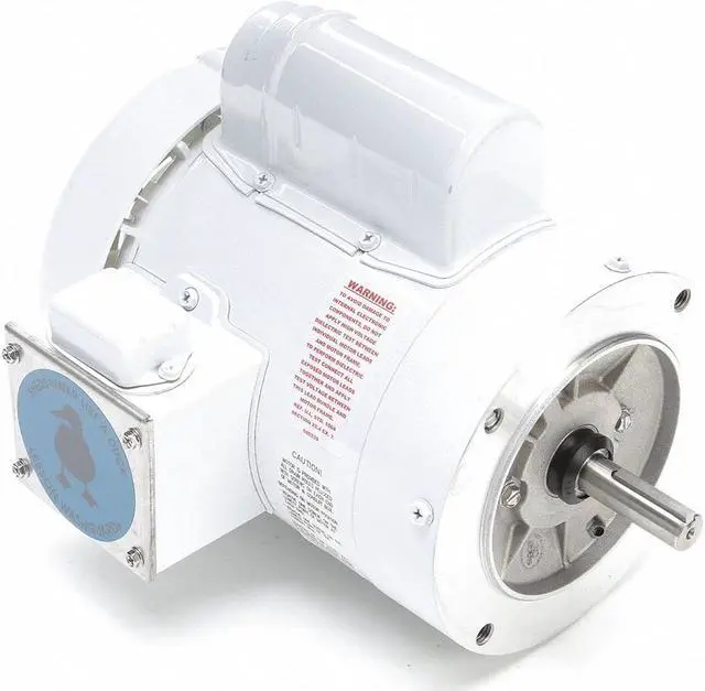 Alt view image 2 of 2 - LEESON 114315.00 Washdown Motor,3/4 HP,Face,11-3/8 in. L