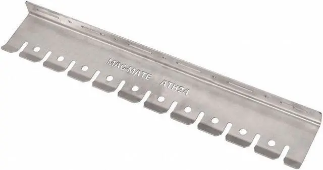 Main image of MAG-MATE ATH24-038 Air Tool Holder Rack,24 in.Lx3/8 in.Slot