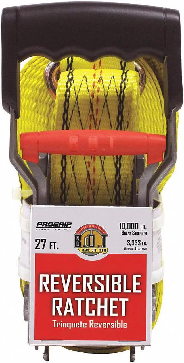 Alt view image 2 of 3 - PROGRIP 310081 Back Off Tech,TieDownFlat Hk 27 ft.Lx2"W