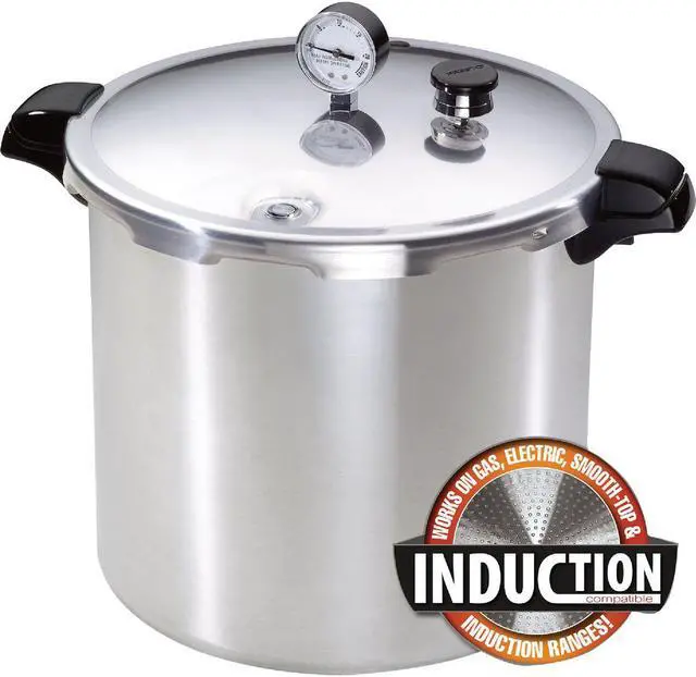 Alt view image 9 of 20 - Presto 01784 23-Quart Induction Compatible Pressure Canner