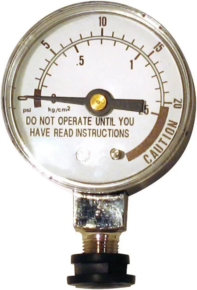 Alt view image 7 of 8 - National Presto 85729 Steam Pressure Gauge with Adapter