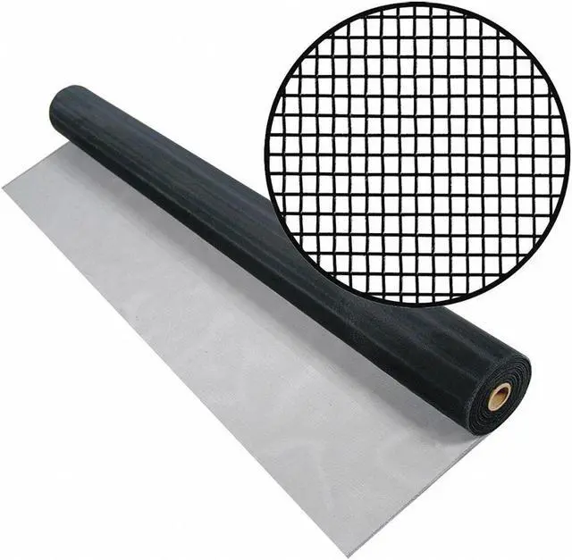 Main image of PHIFER 3001236 Door and Window Screen, Aluminum, 60 in W, 100 ft L, 0.01 in