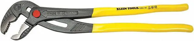 Alt view image 4 of 8 - Water Pump Pliers, 10-1/8", Chrome Vanadium Steel, Klein Tools, D504-10B