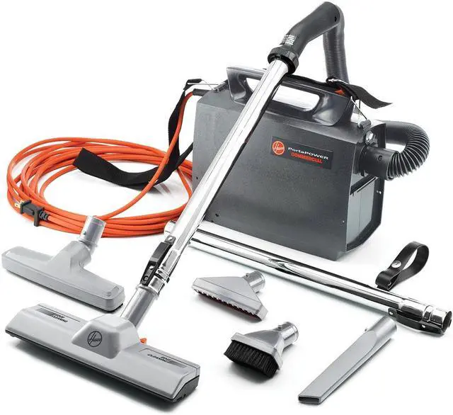 Alt view image 3 of 4 - Portapower Lightweight Vacuum Cleaner 10" Cleaning Path Black CH30000