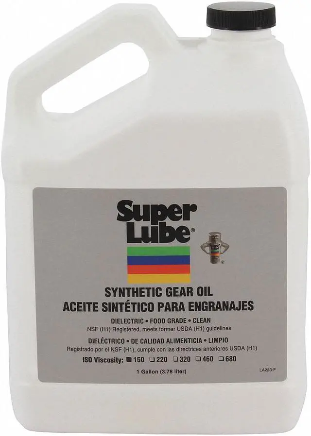 Main image of SUPER LUBE 54101 1 gal. Gear Oil Bottle, 150 ISO Viscosity, 85W SAE,