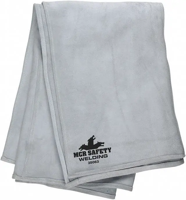 Alt view image 4 of 5 - MCR SAFETY 38063 Leather Welding Blanket 6 X 3