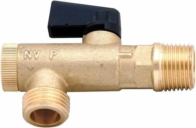 Main image of SPEEDAIRE 13X540 Brass Filter Ball Valve,Ang.,MNPT,1/4 In