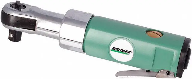 Alt view image 2 of 2 - SPEEDAIRE 21AA61 Air Ratchet Wrench,Square Drive Sz 3/8in