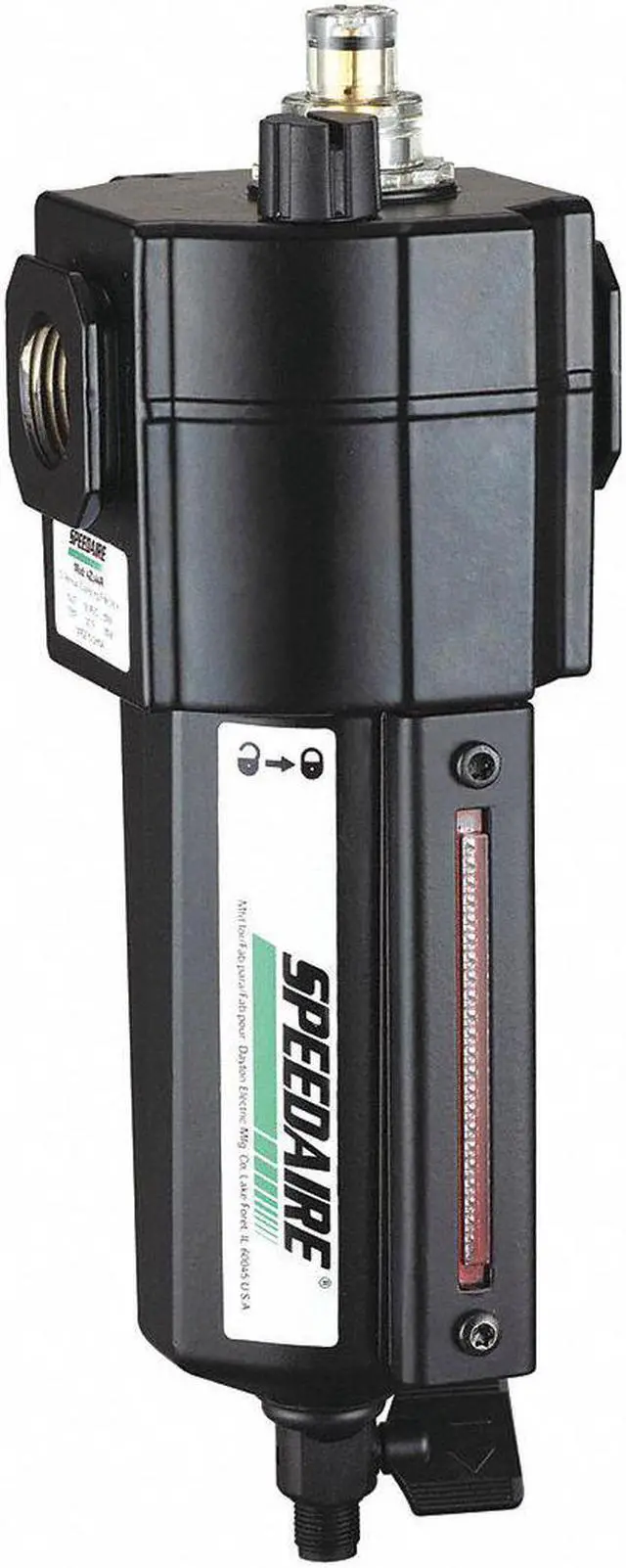 Alt view image 2 of 2 - SPEEDAIRE 4ZL86 Air Line Lubricator, 1/2In, 80cfm, 250 psi