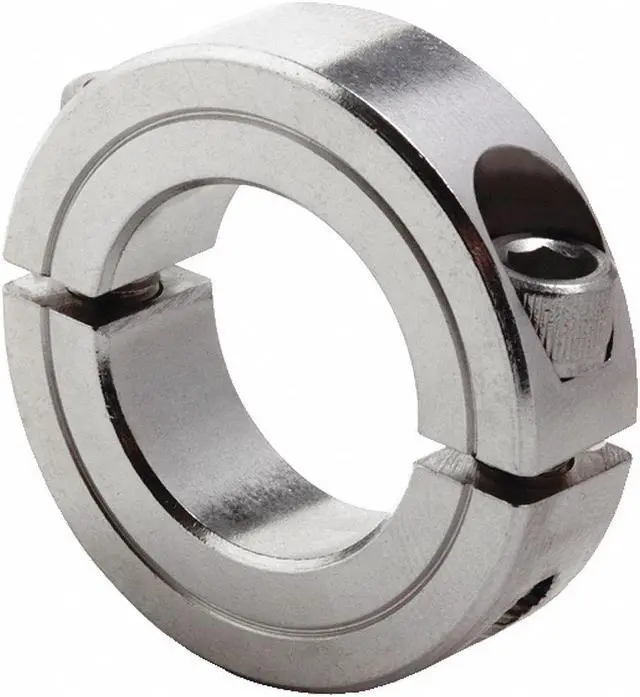 Alt view image 3 of 3 - DAYTON 1L719 Shaft Collar,Clamp,2Pc,3/4 In,SS