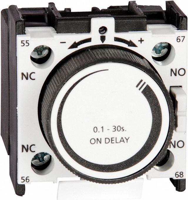Alt view image 3 of 3 - DAYTON 6EAU2 IEC Timer,Off Delay,10-180Sec,1NO/1NC