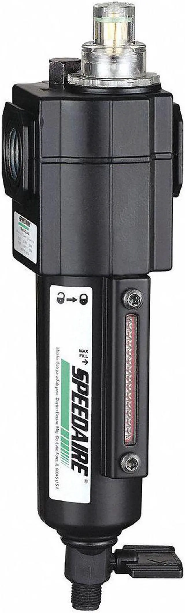 Alt view image 2 of 2 - SPEEDAIRE 4ZL64 Air Line Lubricator,1/4In,50 cfm,250 psi