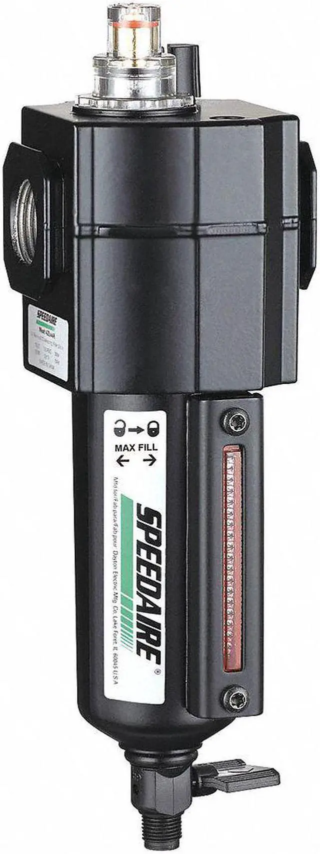 Alt view image 2 of 2 - SPEEDAIRE 4ZL80 Air Line Lubricator,3/8In,75 cfm,250 psi
