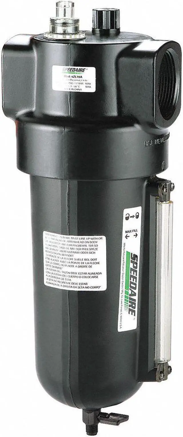 Alt view image 2 of 2 - SPEEDAIRE 4ZL61 Air Line Lubricator,1 In,275 cfm,250 psi