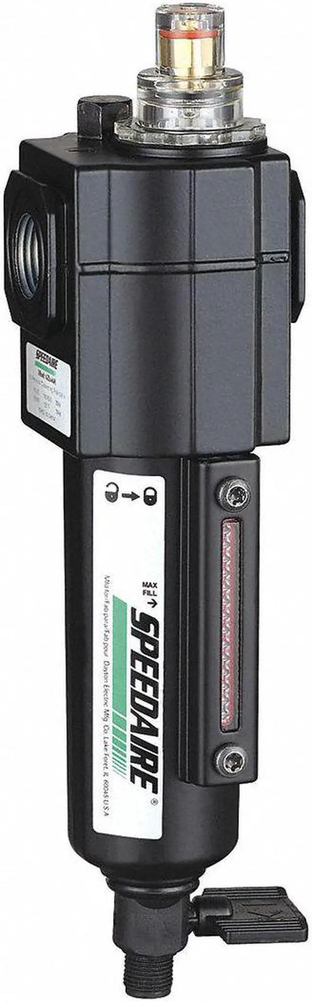 Alt view image 2 of 2 - SPEEDAIRE 4ZL68 Air Line Lubricator,1/4In,50 cfm,250 psi