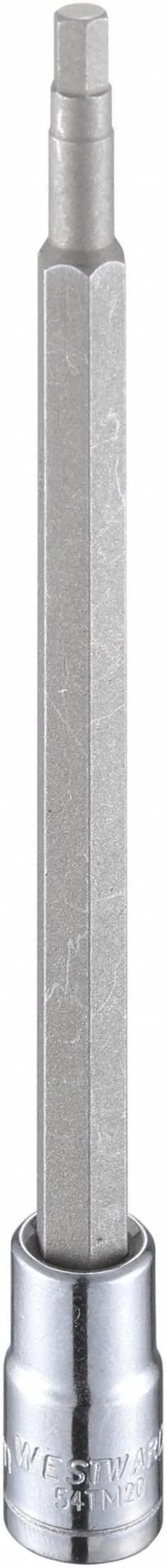 Main image of WESTWARD 54TM20 4mm Tip, Metric Hex Socket Bit, 4-3/4" L