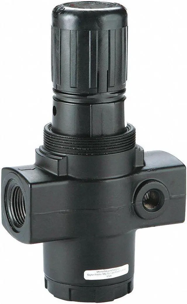 Alt view image 2 of 2 - SPEEDAIRE 4ZM10 Air Regulator,1 In. NPT,480 cfm,300 psi