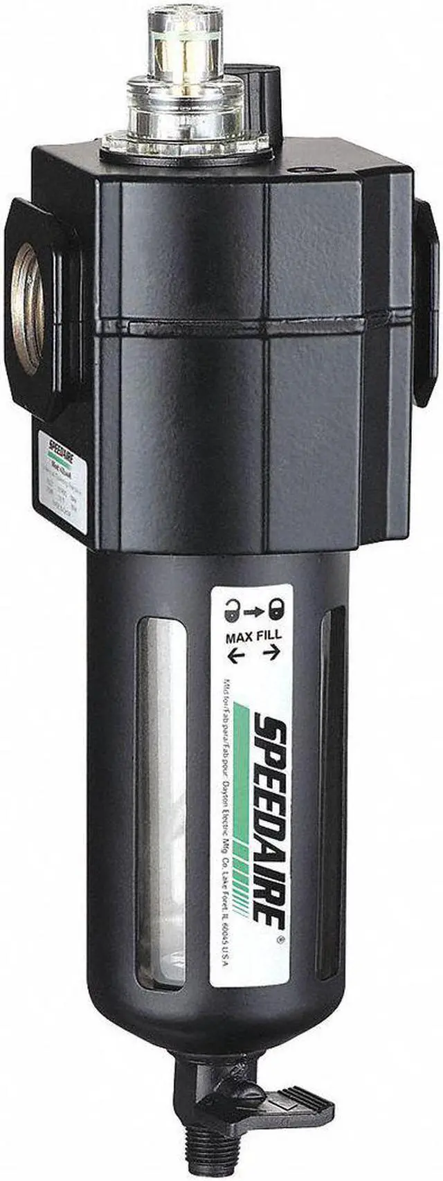 Alt view image 2 of 2 - SPEEDAIRE 4ZL75 Air Line Lubricator,3/8In,75 cfm,150 psi