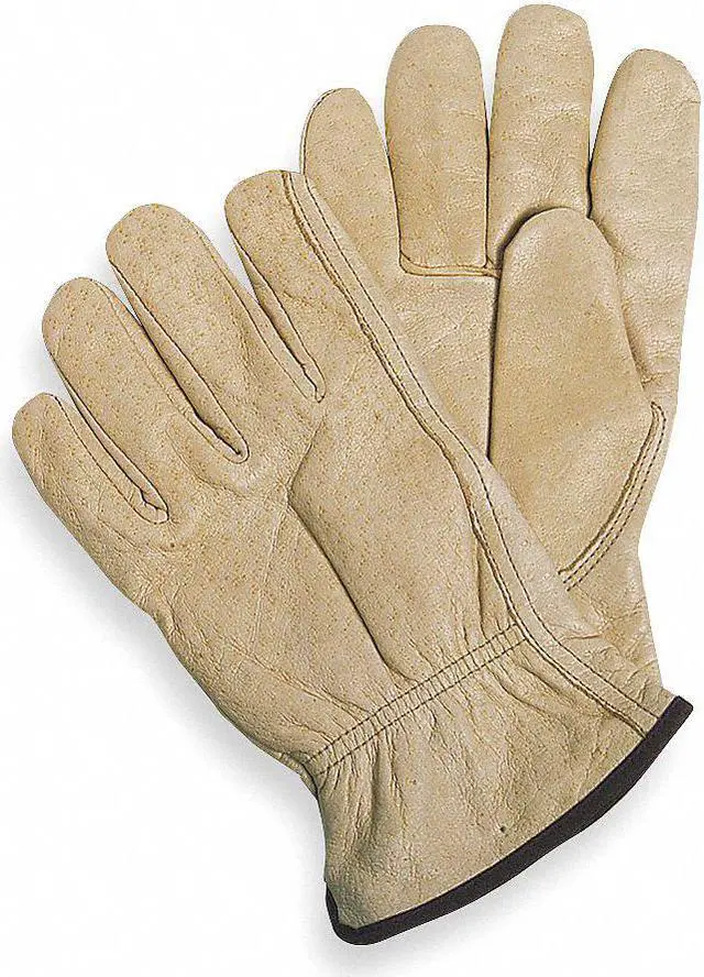 Alt view image 2 of 2 - CONDOR 1VT46 Leather Drivers Gloves, Pigskin, Shirred Slip-On, Keystone Thumb,
