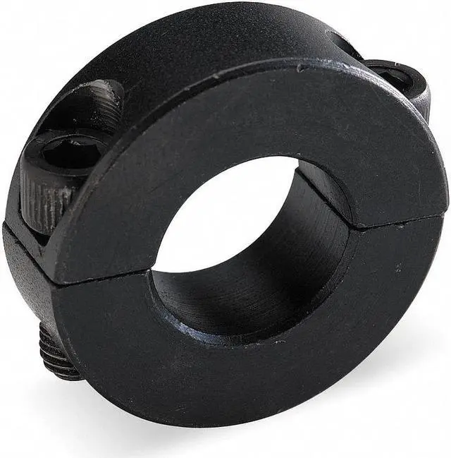 Alt view image 2 of 3 - DAYTON 1L696 Shaft Collar,Clamp,2Pc,3/8 In,Steel