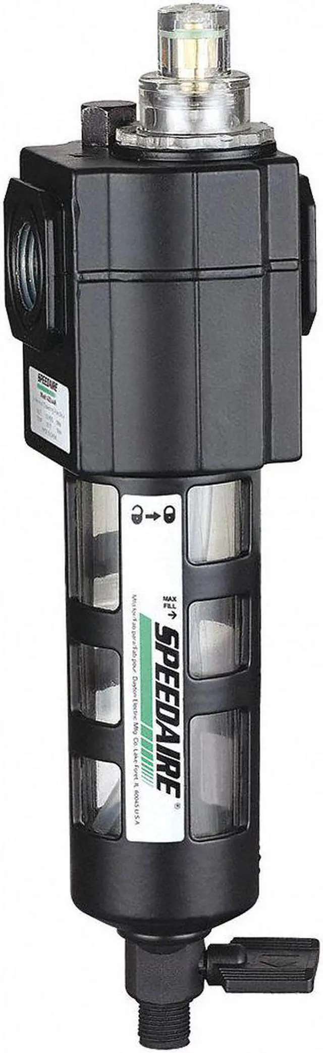 Alt view image 2 of 2 - SPEEDAIRE 4ZL65 Air Line Lubricator,1/4In,50 cfm,150 psi