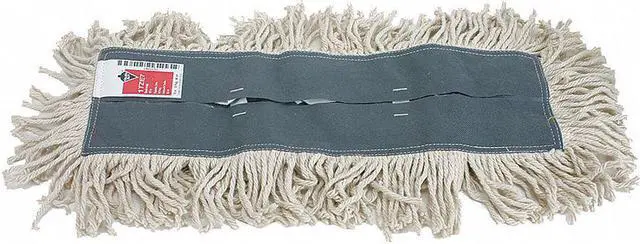 Alt view image 2 of 2 - TOUGH GUY 1TZE9 36 in L Dust Mop, Slide On Connection, Cut-End, Gray/White,