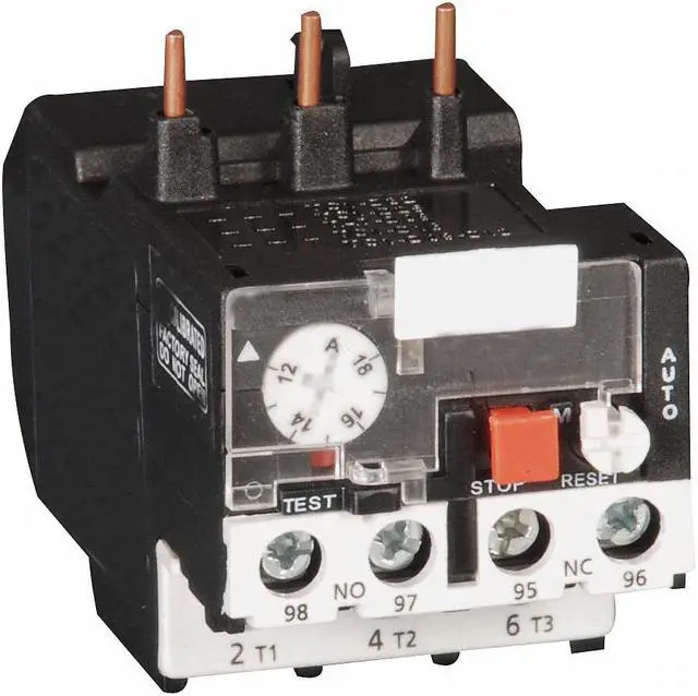 Alt view image 3 of 3 - DAYTON 6ECC0 Overload Relay,2.50 to 4A,Class 10,3P