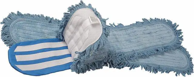 Alt view image 2 of 2 - TOUGH GUY 1NE74 48 in L Dust Mop, 31 oz Dry Wt, Hook-and-Loop Connection,