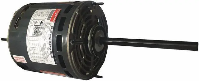 Alt view image 4 of 4 - DAYTON 5RHT9 Blower Motor,1/5 to 3/4 HP,1075 rpm,60Hz