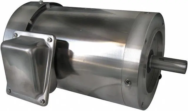 Alt view image 2 of 3 - DAYTON 6WY59 Washdown Mtr,3 Ph,TEFC,1-1/2 HP,1750 rpm