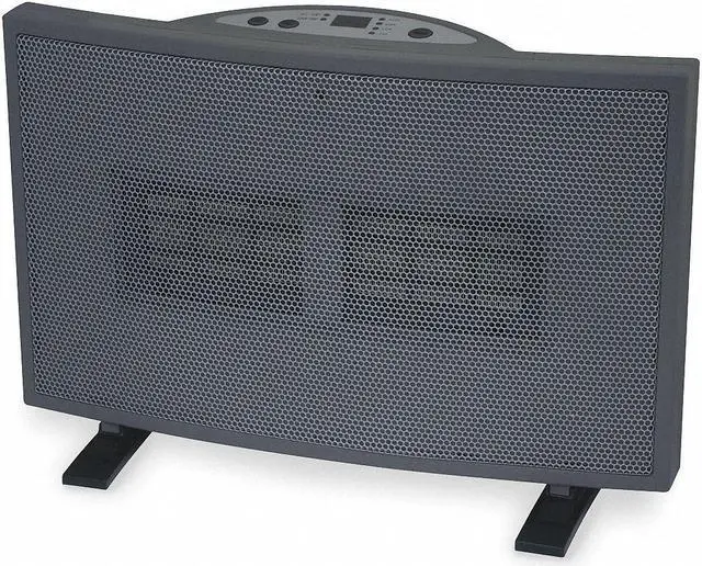 Alt view image 2 of 2 - DAYTON 1VNY2 Portable Electric Heater, 1500W/750W, 120V AC, 1 Phase
