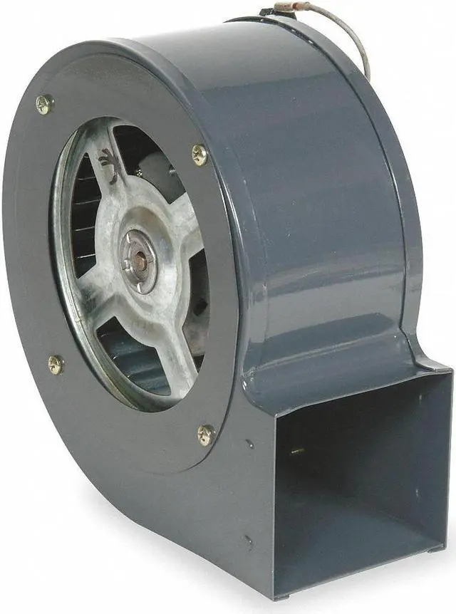 Alt view image 3 of 3 - DAYTON 1TDP4 Rectangular OEM Blower, 1580 RPM, 1 Phase, Direct Drive, Steel 1
