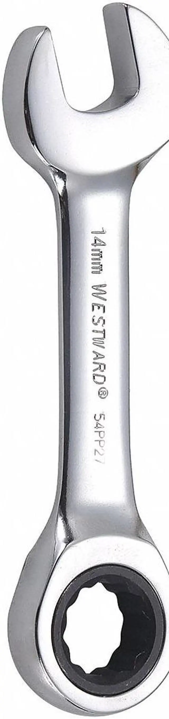 Main image of WESTWARD 54PP27 Wrench, Combination/Stubby, Metric, 14mm