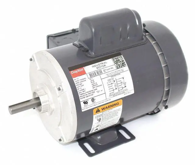 Alt view image 2 of 2 - DAYTON 5UKF7 Capacitor-Start General Purpose Motor, 1 hp HP, 115/208-230V AC