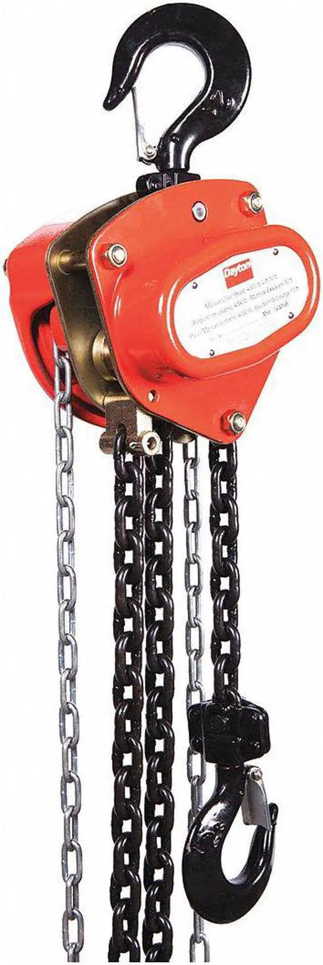 Alt view image 3 of 6 - Hoist, Chain, 2T, 10Ft Lift