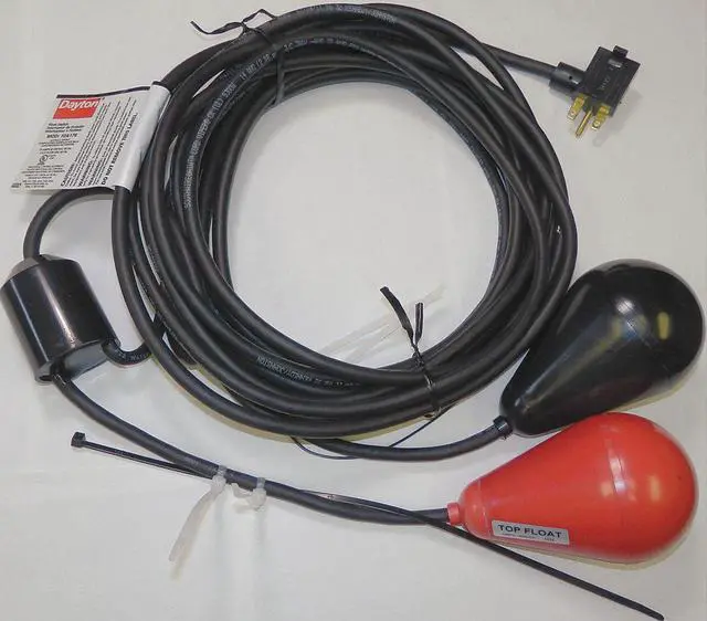 Alt view image 2 of 2 - DAYTON 10A176 NO Mechanical Float Switch 230VAC 15 psi