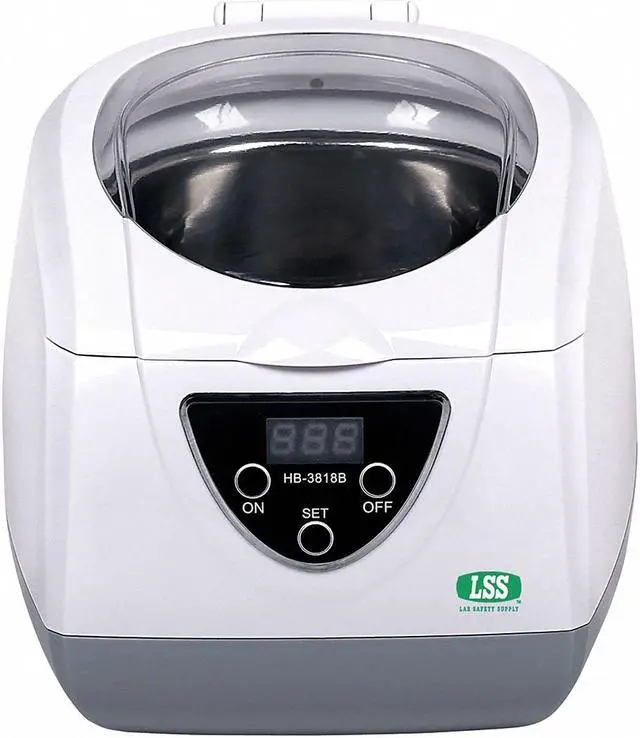 Alt view image 2 of 2 - ZORO SELECT 32V113 Ultrasonic Cleaner,High Power,750ml,SS (Formerly Lab Safety