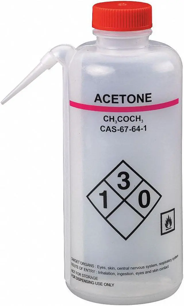 Main image of ZORO SELECT 24J878 Translucent, Wash Bottle 24 oz., (Formerly Lab Safety