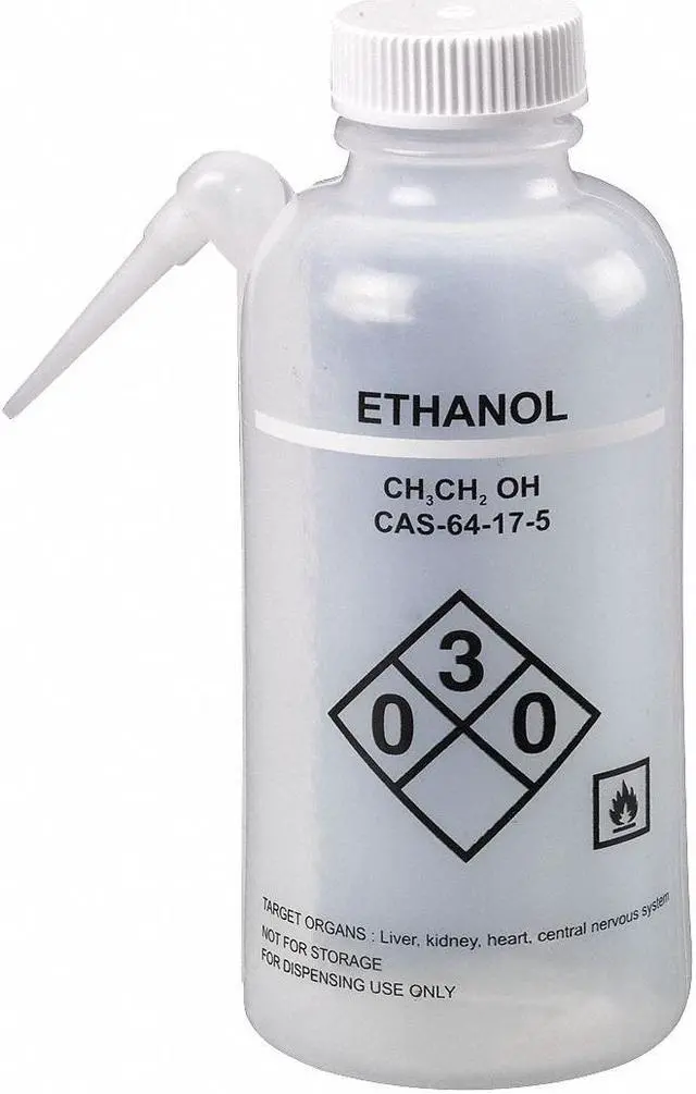 Main image of ZORO SELECT 24J881 Translucent, Wash Bottle 16 oz., (Formerly Lab Safety