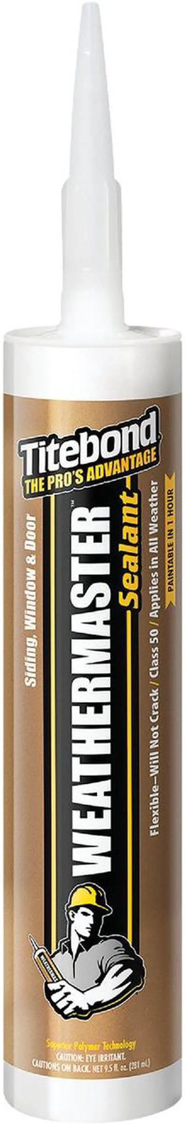 Main image of TITEBOND 44771B Sealant, 10 oz, Cartridge, Clay, Polymer Base, WeatherMaster