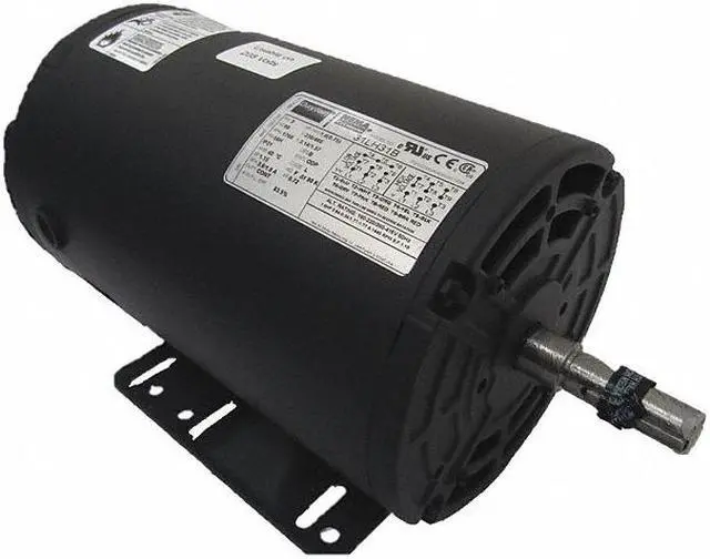 Alt view image 2 of 7 - DAYTON 31LH31 3-Phase General Purpose Motor, 1 HP, 56H Frame, 230/460V AC