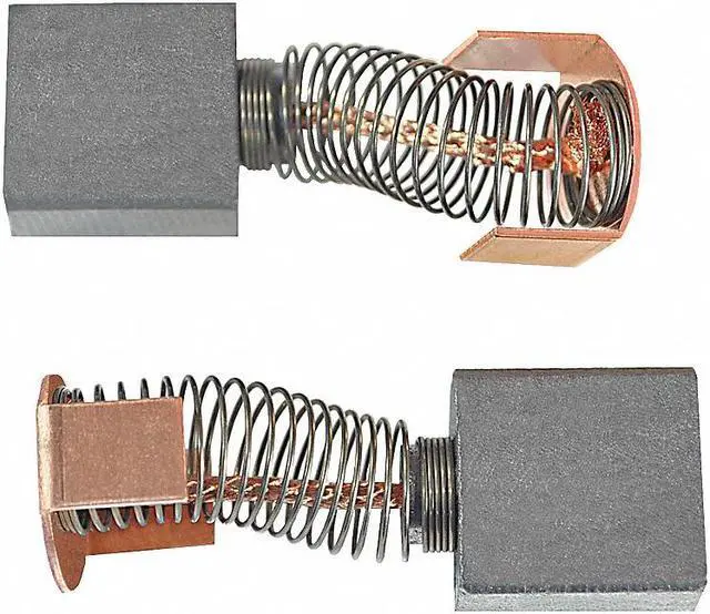 Alt view image 2 of 2 - DAYTON 33K906 Motor Brush Set,90VDC,9/16 In. L,PK2