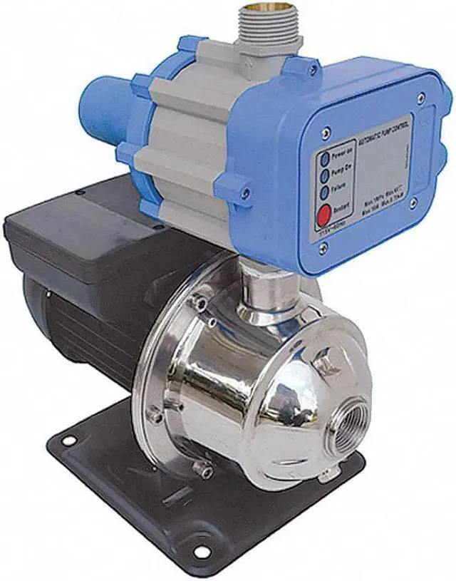 Alt view image 3 of 3 - DAYTON 4HFA7 Automatic Pressure Booster System, 3/4 hp, 115V AC, 1 Phase, 1 in