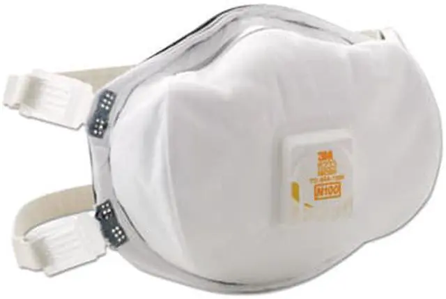 Alt view image 13 of 20 - 3M N100 Disp Respirator