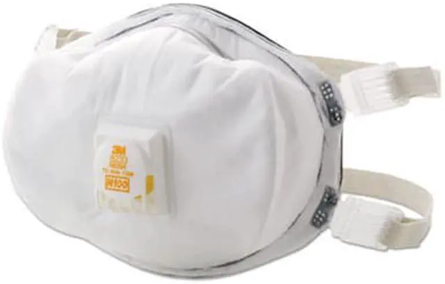 Alt view image 12 of 20 - 3M N100 Disp Respirator