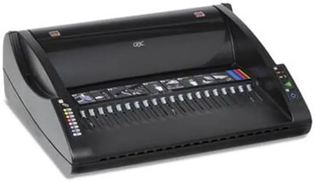 Alt view image 2 of 11 - ACCO CombBind C110E Binding Machine Binds 330 Punches 15 Black 7704250CF