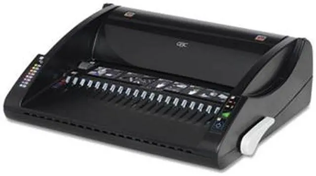 Alt view image 4 of 11 - ACCO CombBind C110E Binding Machine Binds 330 Punches 15 Black 7704250CF