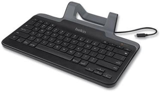 Alt view image 5 of 14 - BELKIN B2B130 Black Lightning Wired Slim Tablet Keyboard