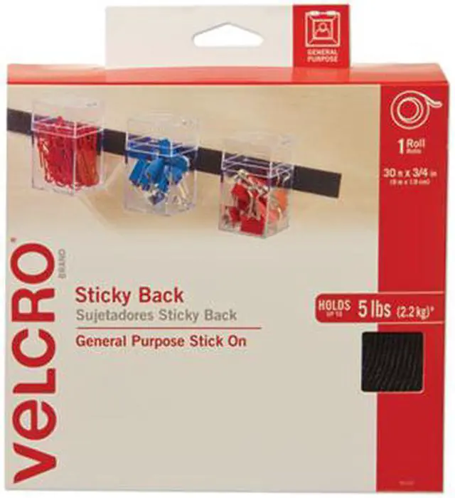 Alt view image 7 of 17 - Velcro Sticky-Back Hook and Loop Fasteners in Dispenser 3/4 Inch x 30 ft. Roll