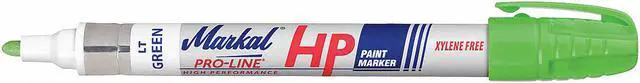 Alt view image 2 of 2 - MARKAL 96970 Paint Marker, Medium Tip, Light Green Color Family, Paint
